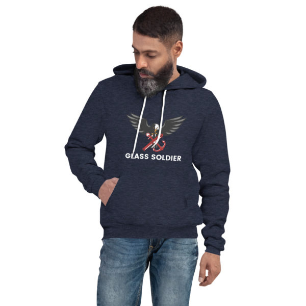 Glass Soldier | Unisex Hoodie - Image 2