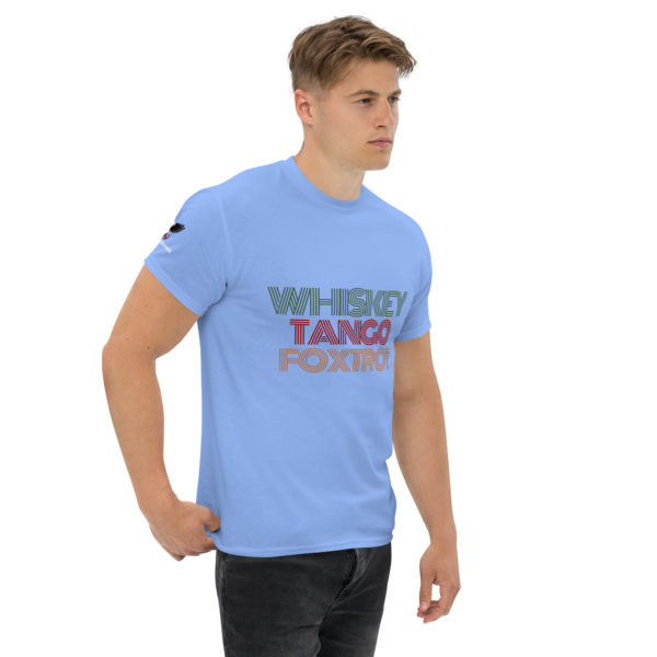 Bold Whiskey Tango Foxtrot | Short-Sleeve Unisex T-Shirt - Image 45