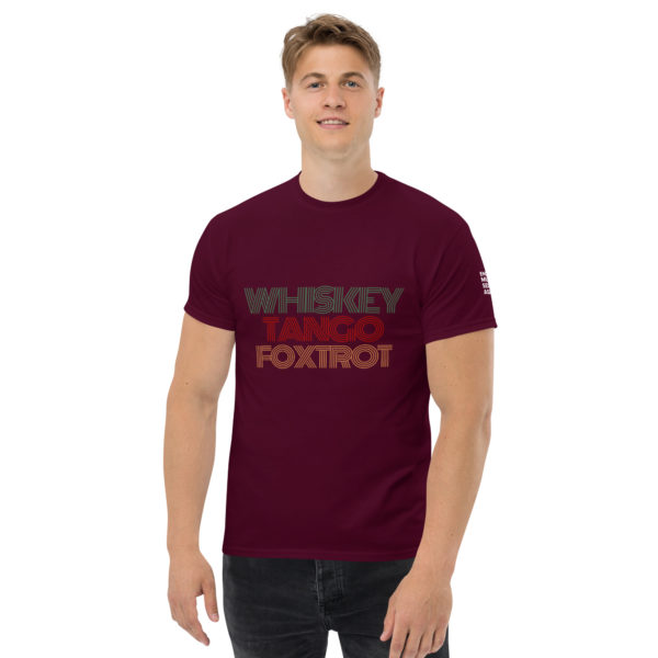 Bold Whiskey Tango Foxtrot | Short-Sleeve Unisex T-Shirt - Image 2