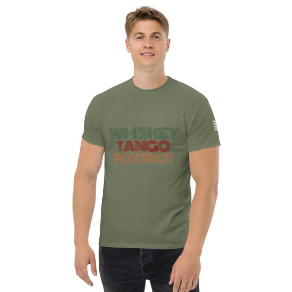 Bold Whiskey Tango Foxtrot | Short-Sleeve Unisex T-Shirt - Image 28