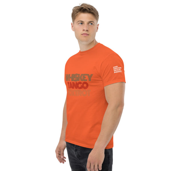 Bold Whiskey Tango Foxtrot | Short-Sleeve Unisex T-Shirt - Image 34