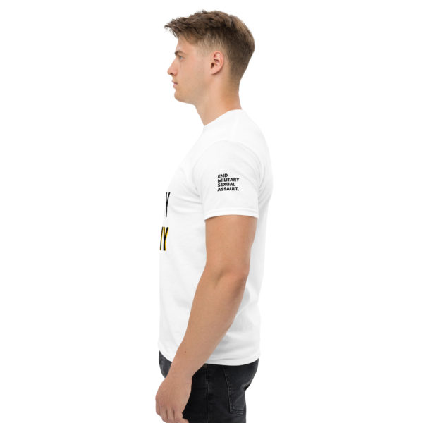 Not In My Army Black | Unisex T-Shirt - Image 8