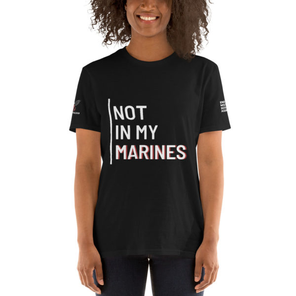 Not In My Marines White | Short-Sleeve Unisex T-Shirt