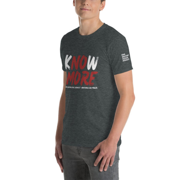Know More White | Short-Sleeve Unisex T-Shirt - Image 13