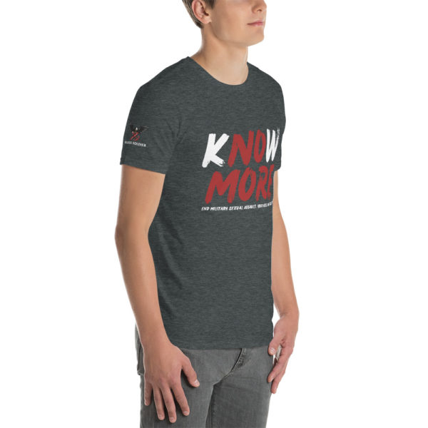 Know More White | Short-Sleeve Unisex T-Shirt - Image 15