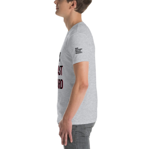 Not In My Coast Guard Black | Unisex T-Shirt - Image 2
