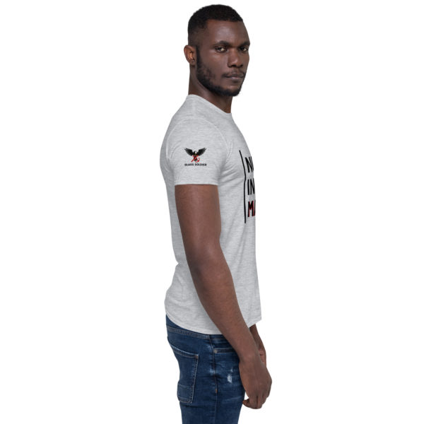 Not In My Marines Black | Short-Sleeve Unisex T-Shirt - Image 5