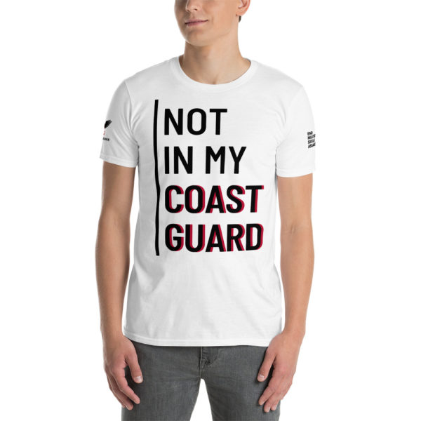 Not In My Coast Guard Black | Unisex T-Shirt - Image 6