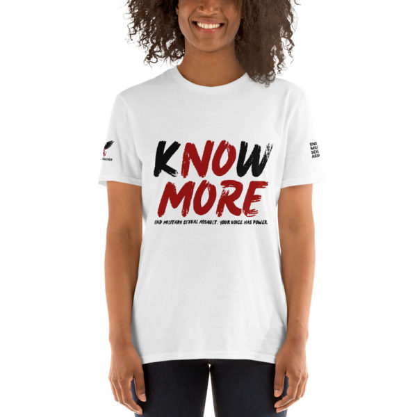 Know More Black | Short-Sleeve Unisex T-Shirt - Image 6