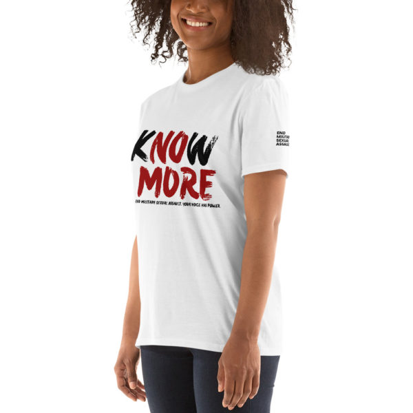 Know More Black | Short-Sleeve Unisex T-Shirt - Image 8