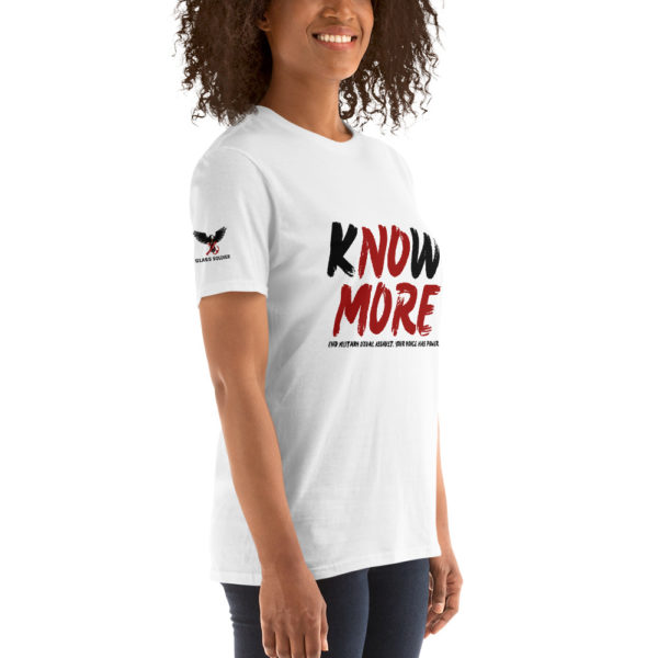 Know More Black | Short-Sleeve Unisex T-Shirt - Image 10