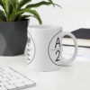 Act2End | White glossy mug - Image 6